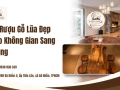 Tủ Rượu Gỗ Lũa Đẹp Cho Không Gian Sang Trọng