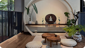 Triết Lý Wabi-Sabi Trong Thiết Kế Nội Thất Phòng Trà Hiện Đại