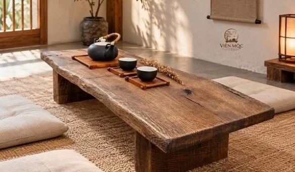 bàn trà bệt nhỏ gọn 