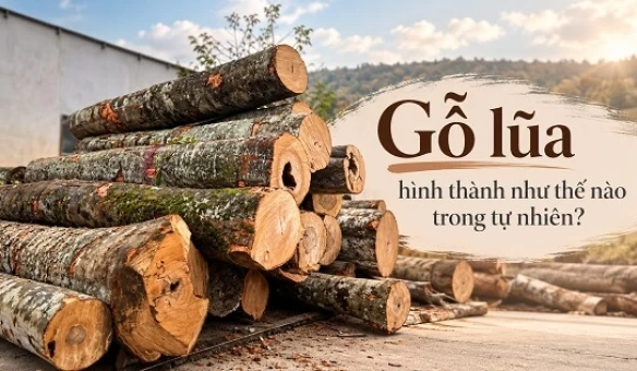 Gỗ lũa được hình thành như thế nào trong tự nhiên?