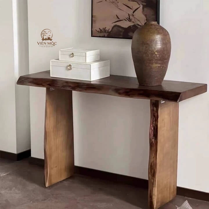Bàn console gỗ lũa