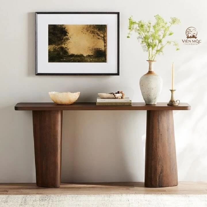 Bàn console gỗ lũa