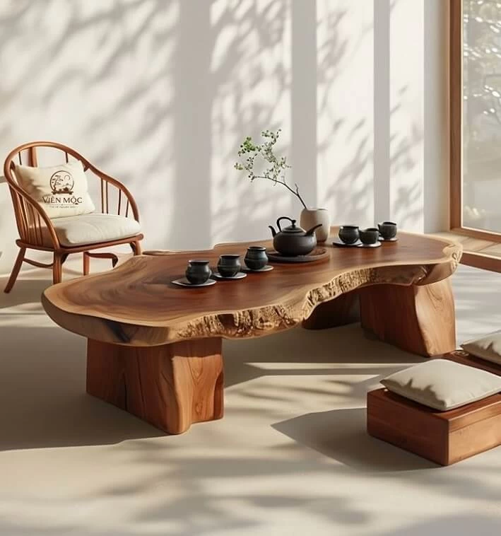 bàn trà bệt nhỏ gọn 