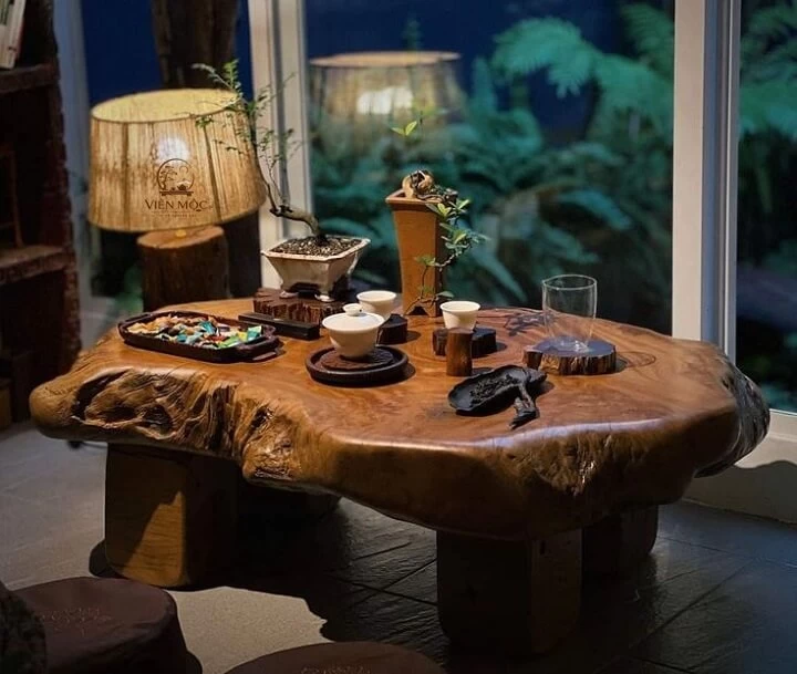 bàn trà bệt nhỏ gọn 