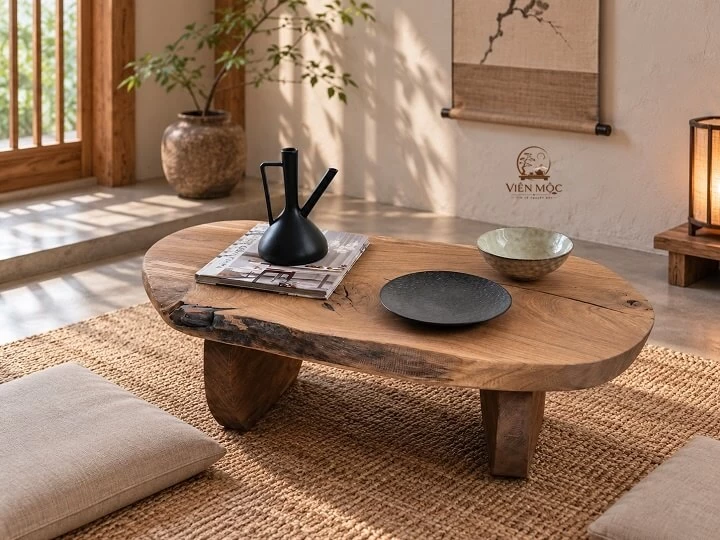 bàn trà bệt nhỏ gọn 