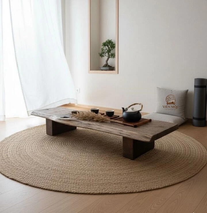 bàn trà bệt nhỏ gọn 