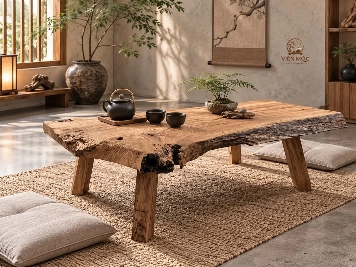 bàn trà bệt nhỏ gọn 