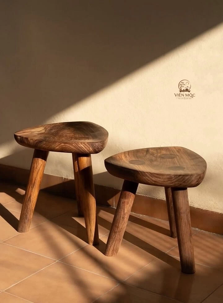 ghế gỗ lũa tự nhiên