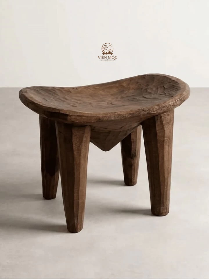 ghế gỗ lũa tự nhiên