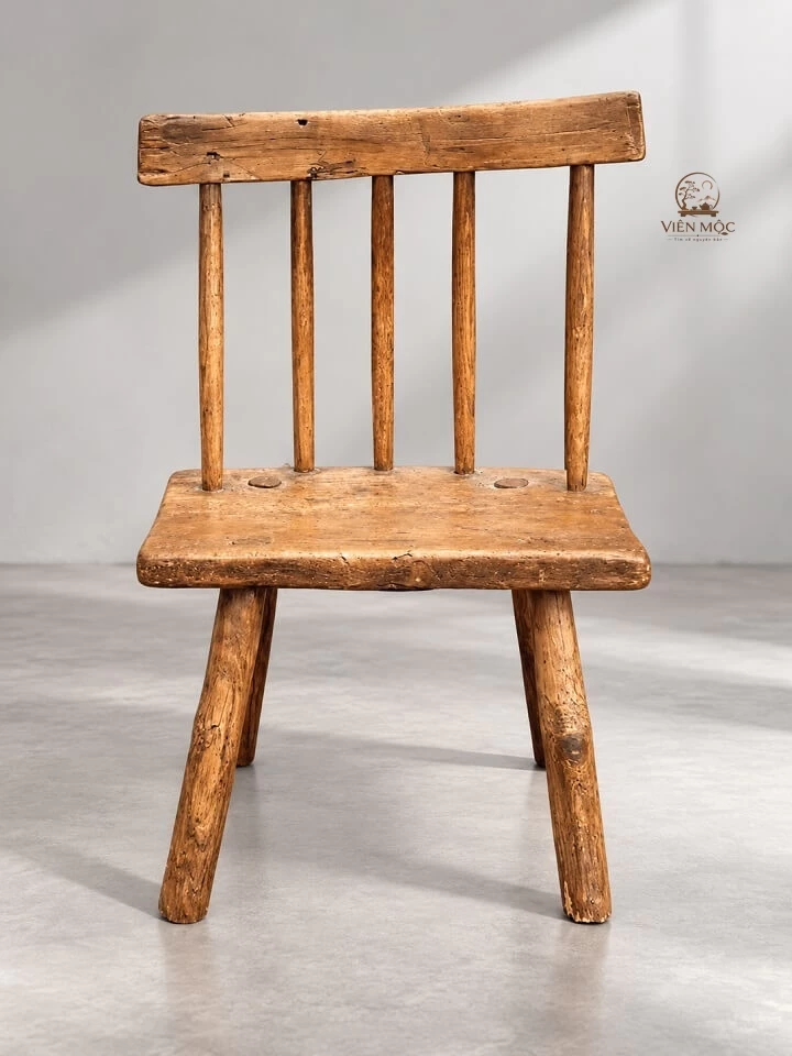 ghế gỗ lũa tự nhiên