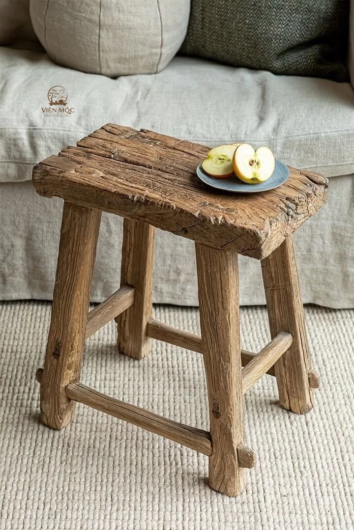 ghế gỗ lũa tự nhiên