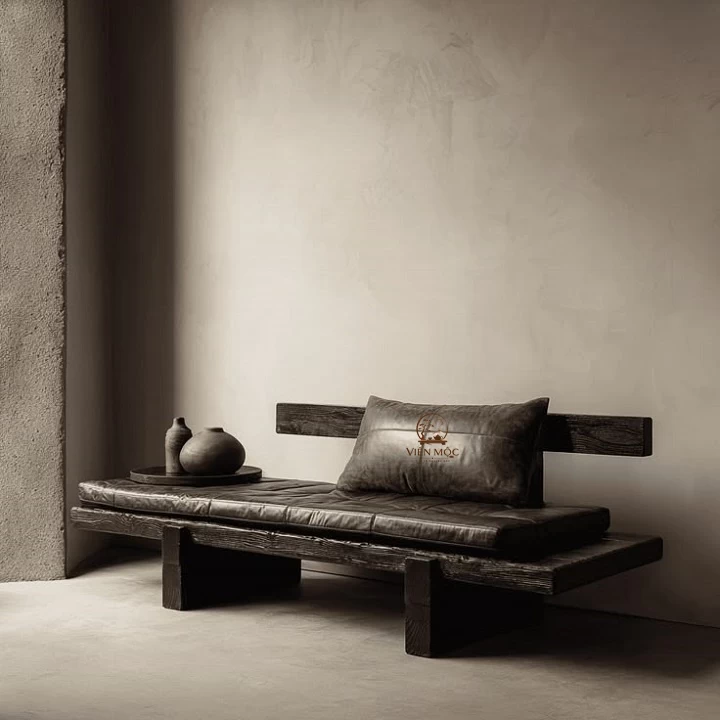 Ghế sofa gỗ lũa tự nhiên