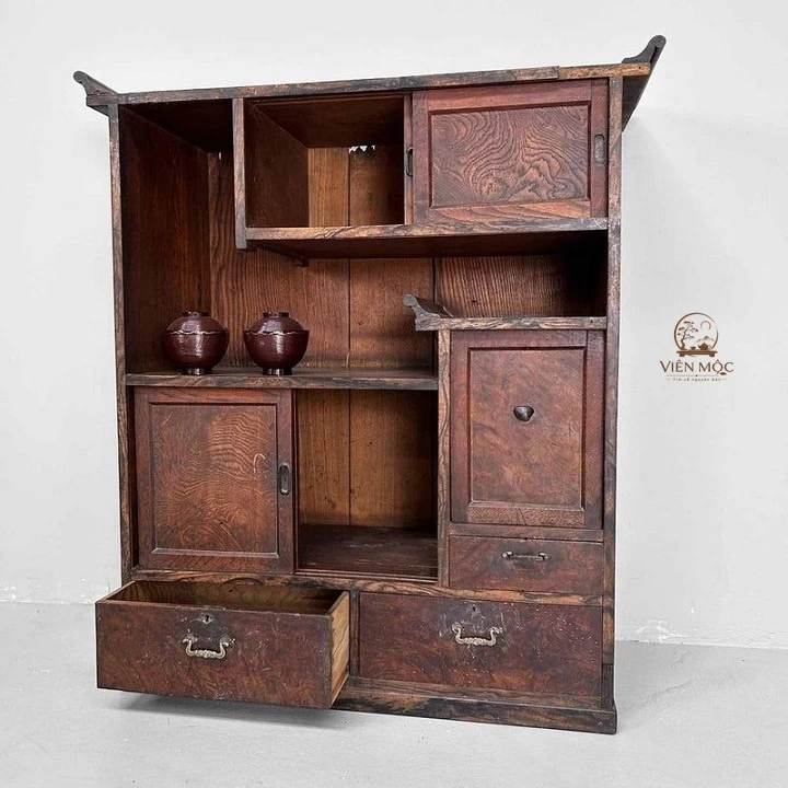 tủ gỗ lũa 1 cánh