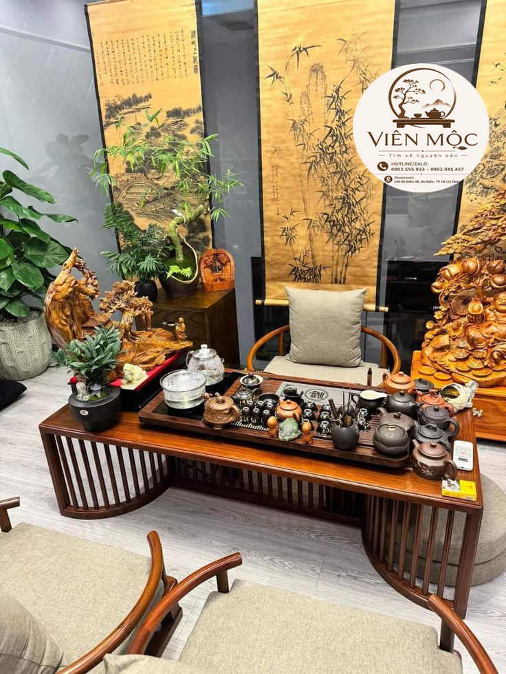 Thiết Kế Nội Thất Phòng Trà Hiện Đại