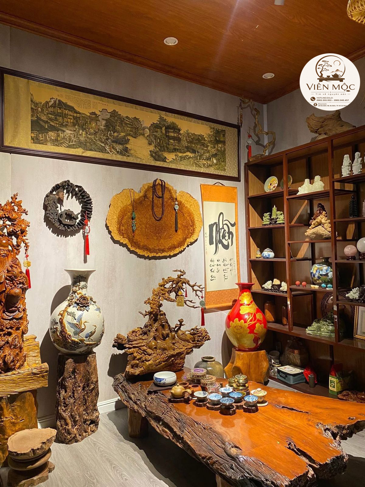 Bài trí phòng trà đạo tại gia