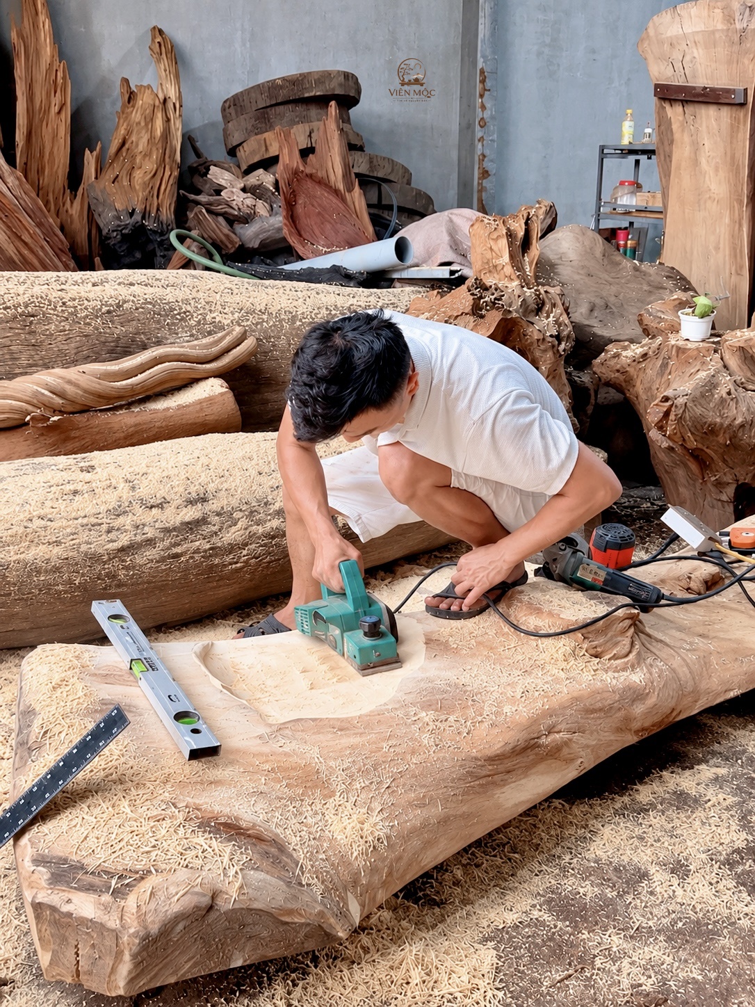 Lựa chọn phôi và xử lý gỗ thô